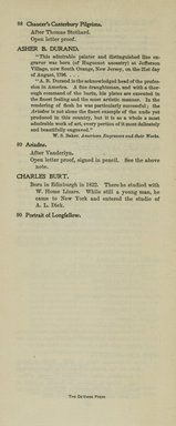 <em>"Checklist"</em>, 1905. Printed material. Brooklyn Museum, NYARC Documenting the Gilded Age phase 2. (Photo: New York Art Resources Consortium, NE1410_K44Li_0026.jpg