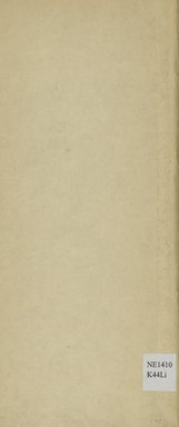 <em>"Back cover."</em>, 1905. Printed material. Brooklyn Museum, NYARC Documenting the Gilded Age phase 2. (Photo: New York Art Resources Consortium, NE1410_K44Li_0028.jpg