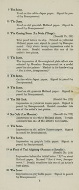 <em>"Checklist"</em>, 1913. Printed material. Brooklyn Museum, NYARC Documenting the Gilded Age phase 2. (Photo: New York Art Resources Consortium, NE1410_K44b_0010.jpg