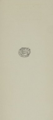 <em>"Back matter."</em>, 1915. Printed material. Brooklyn Museum, NYARC Documenting the Gilded Age phase 2. (Photo: New York Art Resources Consortium, NE1410_K44d_0025.jpg
