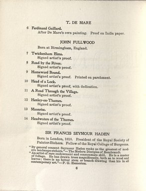 <em>"Checklist"</em>, 1905. Printed material. Brooklyn Museum, NYARC Documenting the Gilded Age phase 2. (Photo: New York Art Resources Consortium, NE1410_K44do_0010.jpg