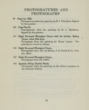 <em>"Checklist"</em>, 1905. Printed material. Brooklyn Museum, NYARC Documenting the Gilded Age phase 2. (Photo: New York Art Resources Consortium, NE1410_K44do_0022.jpg