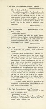 <em>"Checklist"</em>, 1907-1910. Printed material. Brooklyn Museum, NYARC Documenting the Gilded Age phase 2. (Photo: New York Art Resources Consortium, NE1410_K44en_0010.jpg