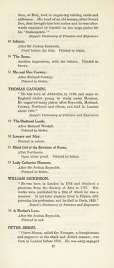 <em>"Checklist"</em>, 1907-1910. Printed material. Brooklyn Museum, NYARC Documenting the Gilded Age phase 2. (Photo: New York Art Resources Consortium, NE1410_K44en_0019.jpg