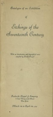 <em>"Front cover."</em>, 1909. Printed material. Brooklyn Museum, NYARC Documenting the Gilded Age phase 2. (Photo: New York Art Resources Consortium, NE1410_K44et_0001.jpg