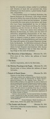 <em>"Checklist"</em>, 1909. Printed material. Brooklyn Museum, NYARC Documenting the Gilded Age phase 2. (Photo: New York Art Resources Consortium, NE1410_K44et_0008.jpg