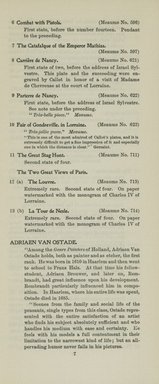 <em>"Checklist"</em>, 1909. Printed material. Brooklyn Museum, NYARC Documenting the Gilded Age phase 2. (Photo: New York Art Resources Consortium, NE1410_K44et_0009.jpg