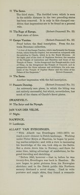 <em>"Checklist"</em>, 1909. Printed material. Brooklyn Museum, NYARC Documenting the Gilded Age phase 2. (Photo: New York Art Resources Consortium, NE1410_K44et_0016.jpg