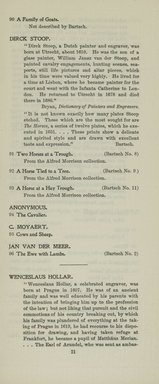<em>"Checklist"</em>, 1909. Printed material. Brooklyn Museum, NYARC Documenting the Gilded Age phase 2. (Photo: New York Art Resources Consortium, NE1410_K44et_0023.jpg