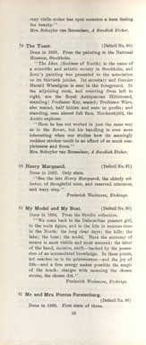 <em>"Checklist"</em>, 1914. Printed material. Brooklyn Museum, NYARC Documenting the Gilded Age phase 2. (Photo: New York Art Resources Consortium, NE1410_K44f_0018.jpg