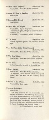 <em>"Checklist"</em>, 1914. Printed material. Brooklyn Museum, NYARC Documenting the Gilded Age phase 2. (Photo: New York Art Resources Consortium, NE1410_K44f_0019.jpg