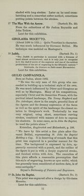 <em>"Checklist"</em>, 1908. Printed material. Brooklyn Museum, NYARC Documenting the Gilded Age phase 2. (Photo: New York Art Resources Consortium, NE1410_K44i_1908_0013.jpg