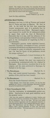 <em>"Checklist"</em>, 1910. Printed material. Brooklyn Museum, NYARC Documenting the Gilded Age phase 2. (Photo: New York Art Resources Consortium, NE1410_K44i_1910_0010.jpg