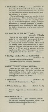 <em>"Checklist"</em>, 1910. Printed material. Brooklyn Museum, NYARC Documenting the Gilded Age phase 2. (Photo: New York Art Resources Consortium, NE1410_K44i_1910_0012.jpg