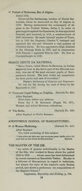 <em>"Checklist"</em>, 1910. Printed material. Brooklyn Museum, NYARC Documenting the Gilded Age phase 2. (Photo: New York Art Resources Consortium, NE1410_K44i_1910_0020.jpg