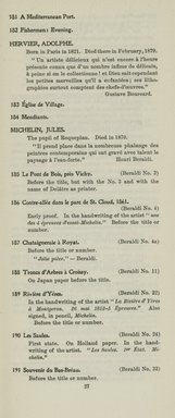 <em>"Checklist"</em>, 1910. Printed material. Brooklyn Museum, NYARC Documenting the Gilded Age phase 2. (Photo: New York Art Resources Consortium, NE1410_K44m_0029.jpg