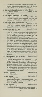 <em>"Checklist"</em>, 1907. Printed material. Brooklyn Museum, NYARC Documenting the Gilded Age phase 2. (Photo: New York Art Resources Consortium, NE1410_K44ma_1907_0011.jpg