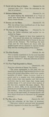 <em>"Checklist"</em>, 1910. Printed material. Brooklyn Museum, NYARC Documenting the Gilded Age phase 2. (Photo: New York Art Resources Consortium, NE1410_K44ma_1910_0019.jpg