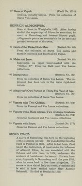 <em>"Checklist"</em>, 1910. Printed material. Brooklyn Museum, NYARC Documenting the Gilded Age phase 2. (Photo: New York Art Resources Consortium, NE1410_K44ma_1910_0024.jpg