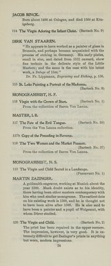 <em>"Checklist"</em>, 1910. Printed material. Brooklyn Museum, NYARC Documenting the Gilded Age phase 2. (Photo: New York Art Resources Consortium, NE1410_K44ma_1910_0026.jpg