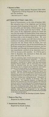<em>"Checklist"</em>, 1909. Printed material. Brooklyn Museum, NYARC Documenting the Gilded Age phase 2. (Photo: New York Art Resources Consortium, NE1410_K44w_0010.jpg