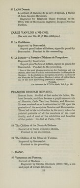 <em>"Checklist"</em>, 1909. Printed material. Brooklyn Museum, NYARC Documenting the Gilded Age phase 2. (Photo: New York Art Resources Consortium, NE1410_K44w_0024.jpg