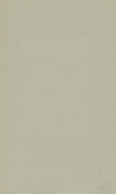 <em>"Blank page."</em>, 1922. Printed material. Brooklyn Museum, NYARC Documenting the Gilded Age phase 2. (Photo: New York Art Resources Consortium, NE300_Ar5_K38_0003.jpg