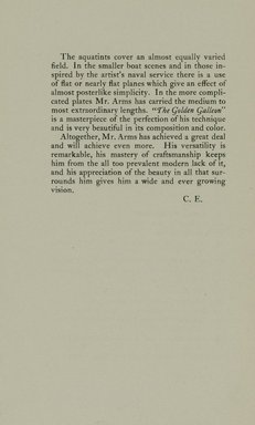<em>"Text."</em>, 1922. Printed material. Brooklyn Museum, NYARC Documenting the Gilded Age phase 2. (Photo: New York Art Resources Consortium, NE300_Ar5_K38_0008.jpg