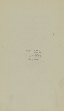 <em>"Blank page."</em>, 1915. Printed material. Brooklyn Museum, NYARC Documenting the Gilded Age phase 2. (Photo: New York Art Resources Consortium, NE300_C14_K38_0004.jpg