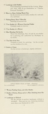 <em>"Checklist with illustration."</em>, 1907. Printed material. Brooklyn Museum, NYARC Documenting the Gilded Age phase 2. (Photo: New York Art Resources Consortium, NE300_D25_K44_0011.jpg