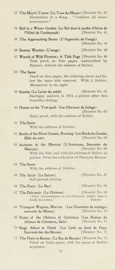 <em>"Checklist."</em>, 1907. Printed material. Brooklyn Museum, NYARC Documenting the Gilded Age phase 2. (Photo: New York Art Resources Consortium, NE300_D25_K44_0014.jpg