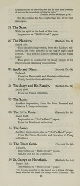 <em>"Checklist."</em>, 1908. Printed material. Brooklyn Museum, NYARC Documenting the Gilded Age phase 2. (Photo: New York Art Resources Consortium, NE300_D86_K44_0014.jpg