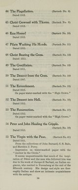 <em>"Checklist."</em>, 1908. Printed material. Brooklyn Museum, NYARC Documenting the Gilded Age phase 2. (Photo: New York Art Resources Consortium, NE300_D86_K44_0016.jpg