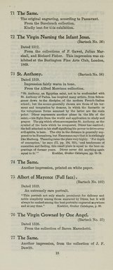 <em>"Checklist."</em>, 1908. Printed material. Brooklyn Museum, NYARC Documenting the Gilded Age phase 2. (Photo: New York Art Resources Consortium, NE300_D86_K44_0020.jpg