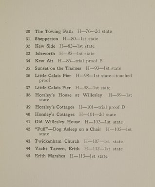 <em>"Checklist."</em>, 1913. Printed material. Brooklyn Museum, NYARC Documenting the Gilded Age phase 2. (Photo: New York Art Resources Consortium, NE300_H11_K86_0007.jpg