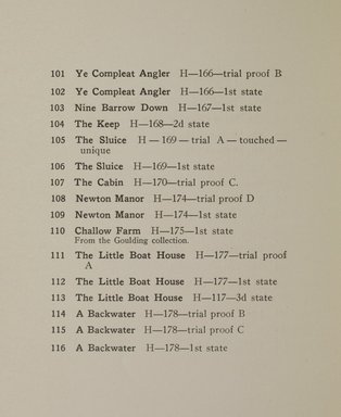<em>"Checklist."</em>, 1913. Printed material. Brooklyn Museum, NYARC Documenting the Gilded Age phase 2. (Photo: New York Art Resources Consortium, NE300_H11_K86_0012.jpg