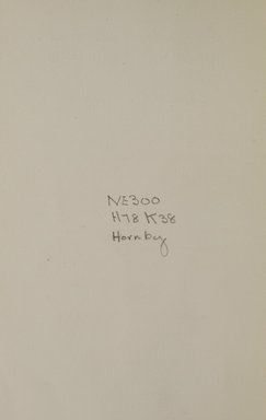 <em>"Blank page."</em>, 1914. Printed material. Brooklyn Museum, NYARC Documenting the Gilded Age phase 2. (Photo: New York Art Resources Consortium, NE300_H78_K38_0004.jpg