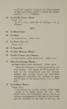 <em>"Checklist."</em>, 1914. Printed material. Brooklyn Museum, NYARC Documenting the Gilded Age phase 2. (Photo: New York Art Resources Consortium, NE300_H78_K38_0012.jpg