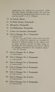 <em>"Checklist."</em>, 1914. Printed material. Brooklyn Museum, NYARC Documenting the Gilded Age phase 2. (Photo: New York Art Resources Consortium, NE300_H78_K38_0013.jpg