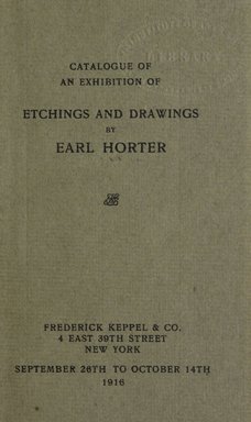 <em>"Front cover."</em>, 1916. Printed material. Brooklyn Museum, NYARC Documenting the Gilded Age phase 2. (Photo: New York Art Resources Consortium, NE300_H79_K44_0001.jpg