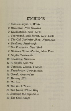 <em>"Checklist."</em>, 1916. Printed material. Brooklyn Museum, NYARC Documenting the Gilded Age phase 2. (Photo: New York Art Resources Consortium, NE300_H79_K44_0007.jpg