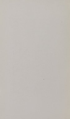 <em>"Blank page."</em>, 1914. Printed material. Brooklyn Museum, NYARC Documenting the Gilded Age phase 2. (Photo: New York Art Resources Consortium, NE300_L55_C25_0016.jpg