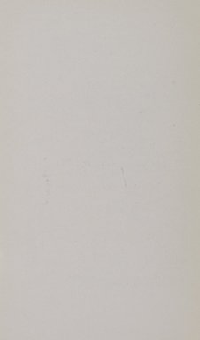 <em>"Blank page."</em>, 1914. Printed material. Brooklyn Museum, NYARC Documenting the Gilded Age phase 2. (Photo: New York Art Resources Consortium, NE300_L55_C25_0030.jpg