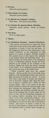 <em>"Checklist."</em>, 1912. Printed material. Brooklyn Museum, NYARC Documenting the Gilded Age phase 2. (Photo: New York Art Resources Consortium, NE300_L55_K44_1912_0008.jpg
