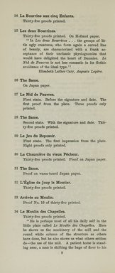 <em>"Checklist."</em>, 1912. Printed material. Brooklyn Museum, NYARC Documenting the Gilded Age phase 2. (Photo: New York Art Resources Consortium, NE300_L55_K44_1912_0010.jpg