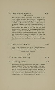 <em>"Checklist."</em>, 1908. Printed material. Brooklyn Museum, NYARC Documenting the Gilded Age phase 2. (Photo: New York Art Resources Consortium, NE300_L59_R11_0024.jpg
