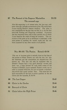 <em>"Checklist."</em>, 1908. Printed material. Brooklyn Museum, NYARC Documenting the Gilded Age phase 2. (Photo: New York Art Resources Consortium, NE300_L59_R11_0037.jpg