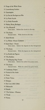 <em>"Checklist."</em>, 1911. Printed material. Brooklyn Museum, NYARC Documenting the Gilded Age phase 2. (Photo: New York Art Resources Consortium, NE300_M22_K44_1911_0012.jpg