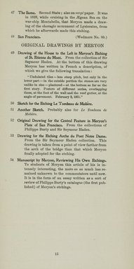 <em>"Checklist."</em>, 1905. Printed material. Brooklyn Museum, NYARC Documenting the Gilded Age phase 2. (Photo: New York Art Resources Consortium, NE300_M55_K44_1905_0017.jpg