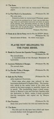 <em>"Checklist."</em>, 1909. Printed material. Brooklyn Museum, NYARC Documenting the Gilded Age phase 2. (Photo: New York Art Resources Consortium, NE300_M55_K44_1909_0016.jpg